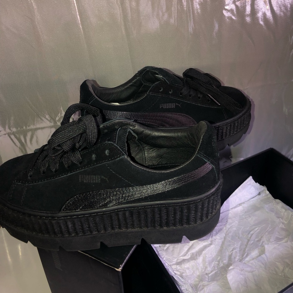 PUMA x FENTY Cleated Creeper Suede Black